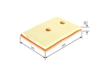 Bosch F026400342 <span>воздушный фильтр </span>