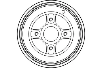 TRW DB4214 <span>задний тормозной барабан</span>