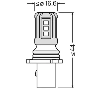 P13W Osram LEDriving SL gen3 <span>лампа автомобильная светодиод 6000K</span>