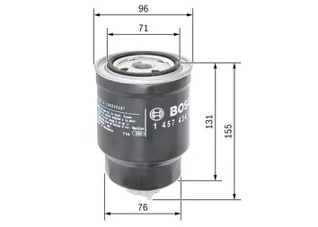 Bosch 1 457 434 439 <span>топливный фильтр</span>