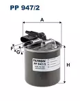Топливный фильтр Filtron  PP 947/2