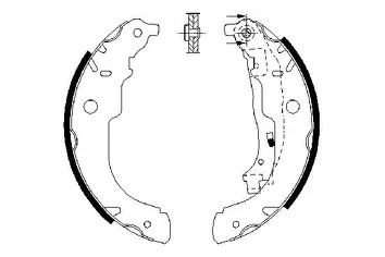 Bosch 0 986 487 721 <span>тормозные колодки задние</span>