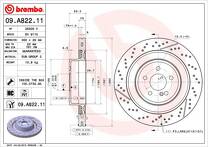 Тормозной диск Brembo Prime Line  09.A822.11