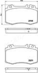 Передние тормозные колодки Japanparts PA-0510AF для Mercedes-Benz E-Class W211 / седан
