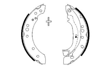 Bosch 0 986 487 664 <span>тормозные колодки задние</span>