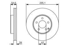 Тормозной диск Bosch  0 986 479 R99