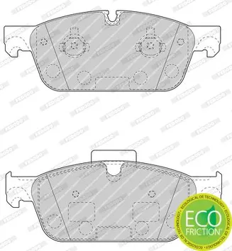 Ferodo Premier Eco Friction FDB4693 <span>тормозные колодки передние</span>