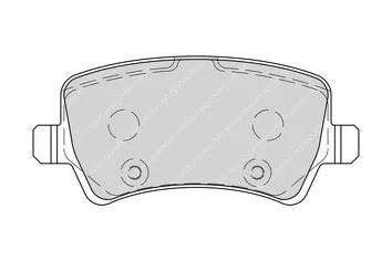 Ferodo FDB4237 <span>тормозные колодки задние</span>