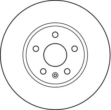 TRW DF4996S <span>тормозной диск вентилируемый</span>