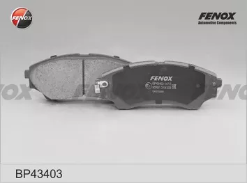 Fenox BP43403 <span>тормозные колодки передние</span>