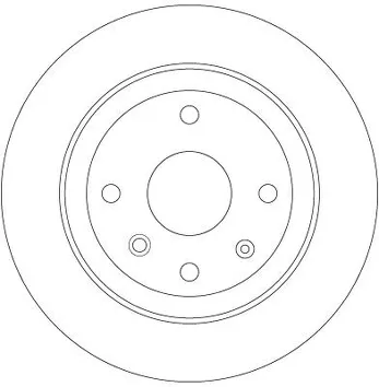 TRW DF6360 <span>тормозной диск полный</span>