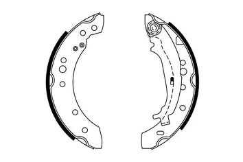 Bosch 0 986 487 746 <span>тормозные колодки задние</span>