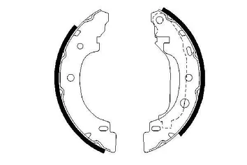 Bosch 0 986 487 570 <span>тормозные колодки задние</span>