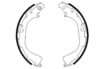Bosch 0 986 487 464 <span>тормозные колодки задние</span>