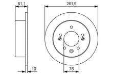 Тормозной диск Bosch  0 986 479 R09