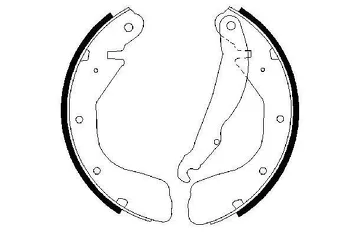 Bosch 0 986 487 263 <span>тормозные колодки задние</span>