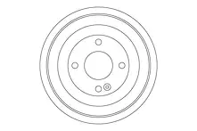 Задние тормозные барабаны TRW DB4552