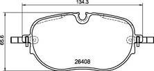 Передние тормозные колодки Brembo Prime Line P 85 195 для Volkswagen ID.3 1 пок.