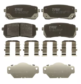 TRW GDB3449 <span>тормозные колодки задние</span>