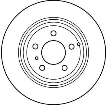 TRW DF2660 <span>тормозной диск полный</span>