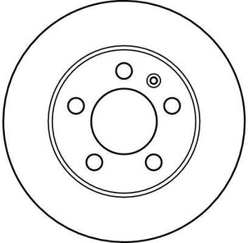 TRW DF4052 <span>тормозной диск полный</span>