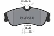 Передние тормозные колодки Textar Q+  2334602