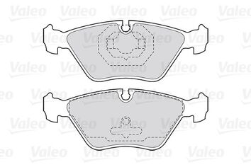 Valeo First 301616 <span>тормозные колодки передние/задние</span>