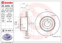 Тормозной диск Brembo Prime Line  09.A229.11