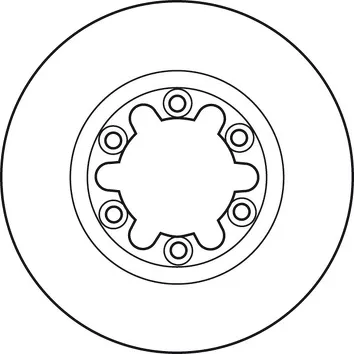 TRW DF4898 <span>тормозной диск вентилируемый</span>
