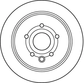 TRW DF6052 <span>тормозной диск полный</span>