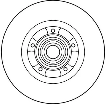 TRW DF6044BS <span>тормозной диск полный</span>