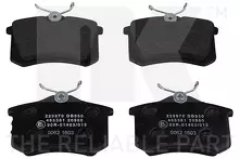 Задние тормозные колодки NK 229970 для Seat Ibiza 2 пок.