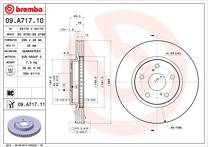 Тормозной диск Brembo Prime Line  09.A717.11