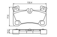 Задние тормозные колодки Bosch  0 986 494 205
