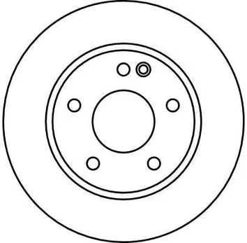 TRW DF4034 <span>тормозной диск полный</span>