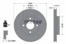 Тормозной диск Textar 92063503 для Ford Mondeo 2 пок. / хэтчбек