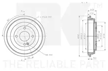 Задний тормозной барабан NK 253513