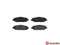 Задние тормозные колодки Brembo P 83 038 для Toyota Supra 4 пок. / A80