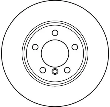 TRW DF6119S <span>тормозной диск вентилируемый</span>