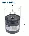 Масляный фильтр Filtron OP 616/4