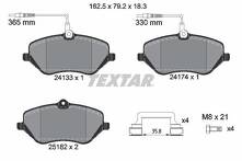 Передние тормозные колодки Textar Q+ 2413303 для Peugeot 407 1 пок. / купе