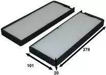 Фильтр JS Asakashi AC9317SET