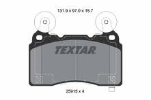 Передние тормозные колодки Textar 2591501 для Cadillac CTS 3 пок. / седан