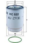 Топливный фильтр Mahle KC 522D KC 522D