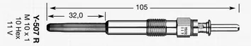 NGK Glow <span>свеча накаливания Y-507R</span>
