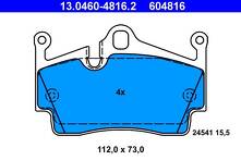 Задние тормозные колодки ATE 13.0460-4816.2 для Porsche Cayman 981