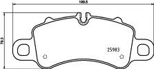 Передние тормозные колодки Brembo P 65 041 P 65 041