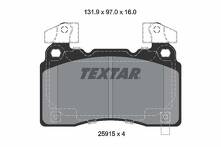 Передние тормозные колодки Textar Q+ 2591503 для Cadillac CTS 3 пок. / седан