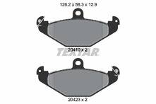 Задние тормозные колодки Textar Q+ 2041003 для Tesla Roadster 1 пок.