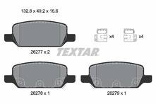 Задние тормозные колодки Textar Q+ 2627701 для Tesla Model 3 1 пок. / рестайлинг